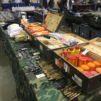 Gun Show Table